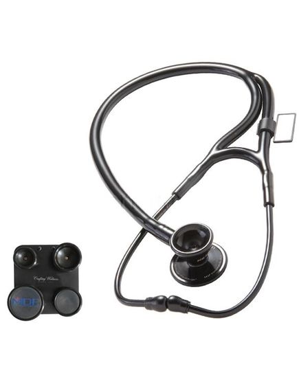 Стетоскоп ProCardial C3, c двойной головкой ( головка нержавеющая сталь) 797СС-BO (цвет черный), MDF 