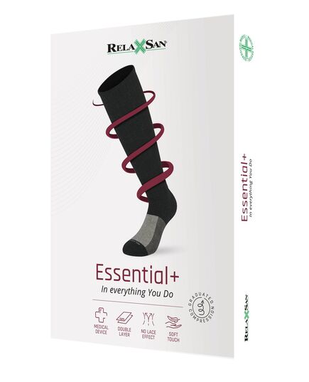Гольфи компресійні унісекс 2 класу компресії Relaxsan Essential+ (23-32 mmHg), Relaxsan (Італія) фото 7