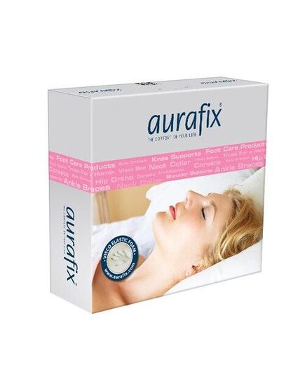 Ортопедична подушка Aurafix (Аурафікс) 862 для сну маленька (50х30х10/8 см) фото 2