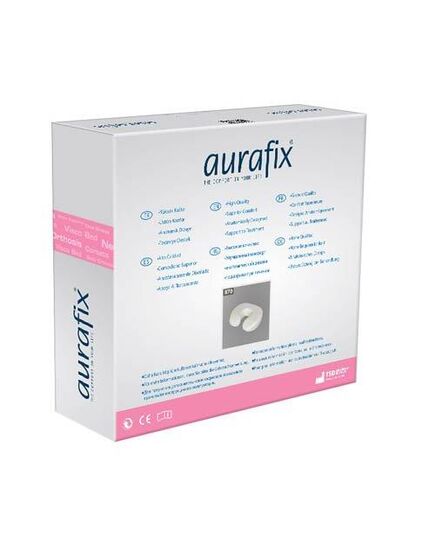 Ортопедическая подушка Aurafix (Аурафикс) 864 для сна средняя (60х40х10/8 см) фото 4