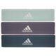 Набор эспандеров Adidas Resistance Band Set (L, M, H) зеленый, фиолетовый, темно-синий, (арт.ADTB-10711), Цвет: зелений/фіолетовий/т.синій фото 2