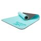 Двосторонній килимок для йоги Reebok Double Sided Yoga Mat синій,176 х 61 х 0,6 см(арт.RAYG-11042BL), Колір: Синій 