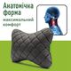 Автомобильный подголовник из экокожи черный, AMF 003-1, Elite Decor Украина фото 2