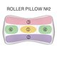 Ортопедична подушка Roller Pillow валик під живіт (наволочка тенсел), Beauty Balance (Україна) шампань фото 8