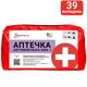 Аптечка медицинская автомобильная АМА-1 в соответствии с ДСТУ 3961-2000, Poputchik (02-076-М) мягкий чехол 