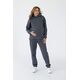 Утепленная спортивная толстовка с капюшоном, цвет графит, арт. 29000, Мамин Дом, Размер: L фото 3