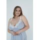 Ночная рубашка для беременных и кормящих мам Soft&Lace, серый, 25202, Мамин Дом, Размер: 3XL фото 7